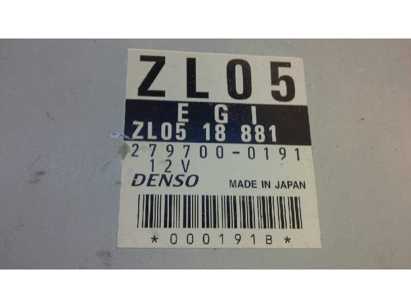 Recambio de centralita motor uce para mazda 323 berlina f/s (bj) 1.5 f glx referencia OEM IAM 279700-0191 ZL0518881 