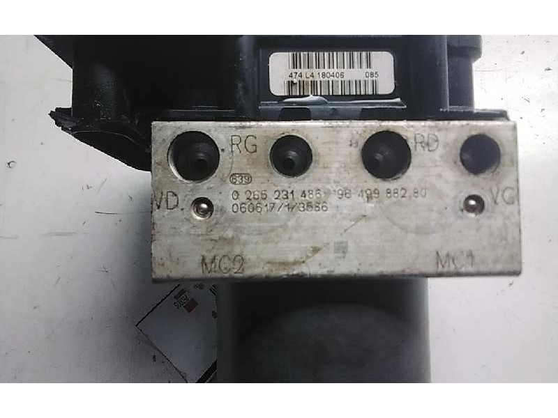 Recambio de abs para citroen c4 berlina lx referencia OEM IAM 0265231486  