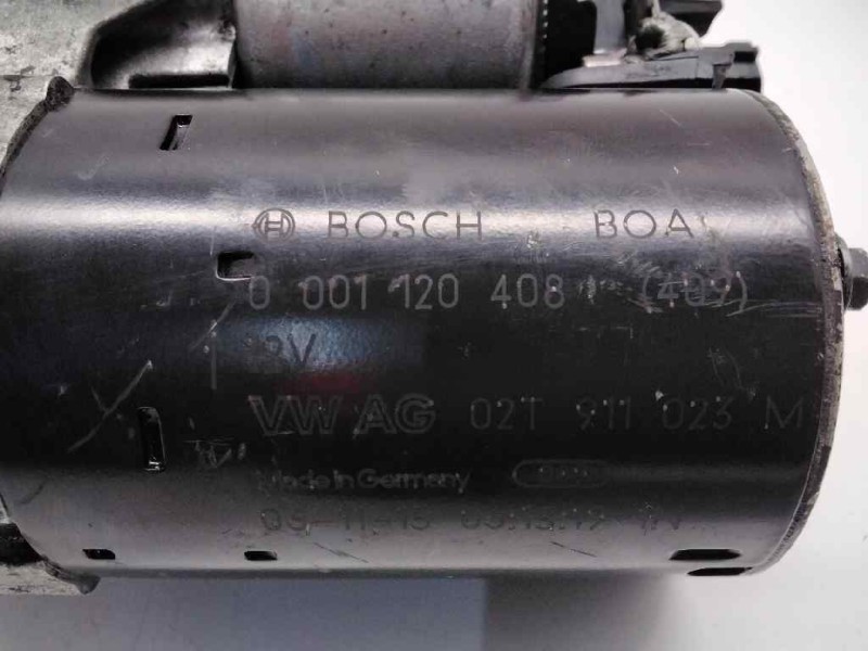 Recambio de motor arranque para volkswagen golf plus (5m1) trendline referencia OEM IAM 02T911023M 0001120408 