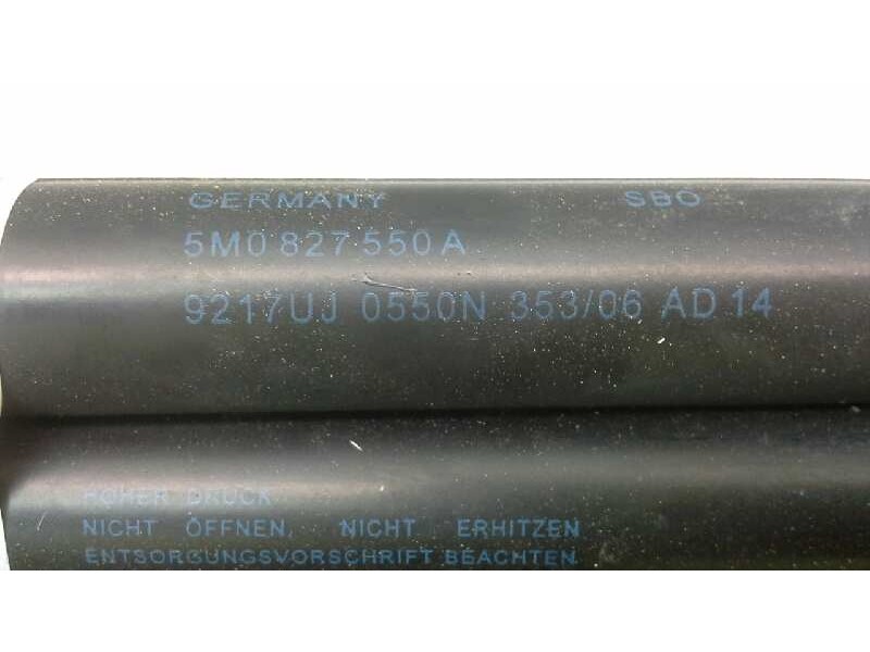 Recambio de amortiguadores maletero / porton para volkswagen golf plus (5m1) trendline referencia OEM IAM 5M0827550A  