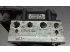 Recambio de abs para nissan micra (k12e) acenta referencia OEM IAM 47660AX600 0265231341  2