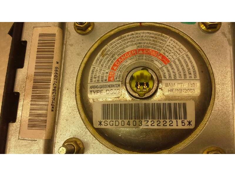Recambio de airbag delantero izquierdo para nissan micra (k12e) acenta referencia OEM IAM 48470AX600  