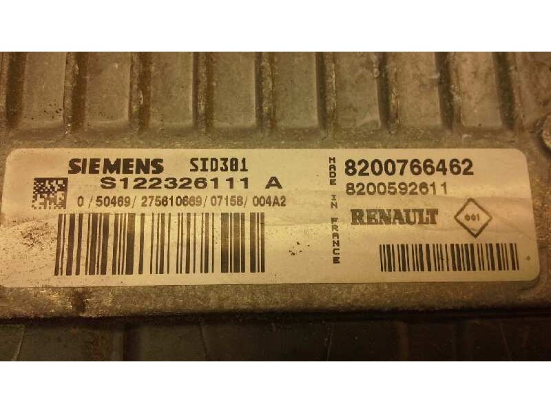 Recambio de centralita motor uce para renault megane ii berlina 5p 1.5 dci diesel referencia OEM IAM 8200766462 199 
