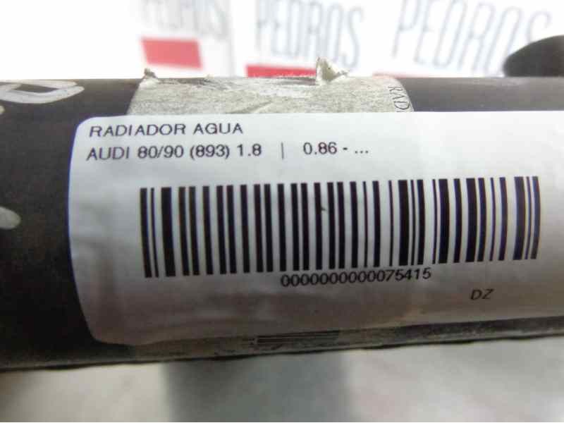 Recambio de radiador agua para audi 80/90 (893) 1.8 referencia OEM IAM  RADIADOR AGUA AUDI 80 1.8 38841