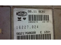 Recambio de centralita motor uce para peugeot 106 (s1) kid referencia OEM IAM 9621760680 16227024 G6110C01 2