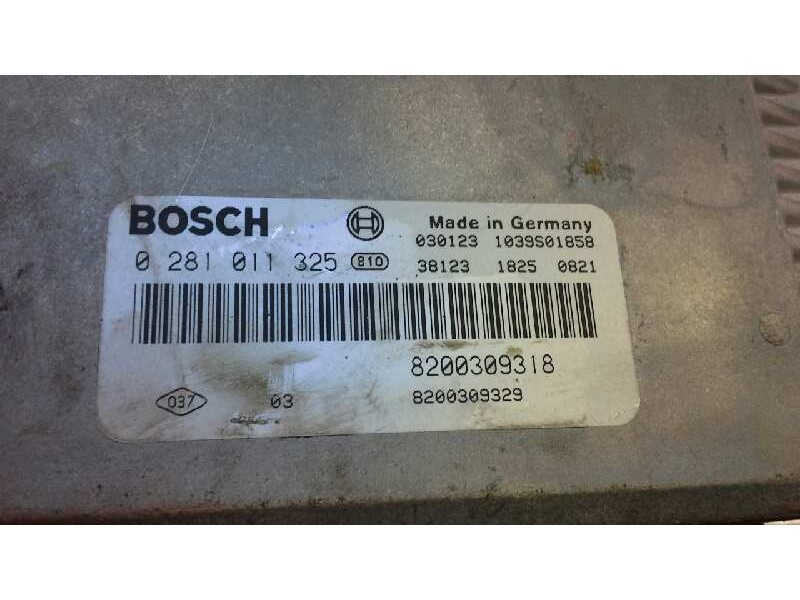 Recambio de centralita motor uce para renault laguna ii (bg0) 2.2 dci turbodiesel referencia OEM IAM 0281011325 204 
