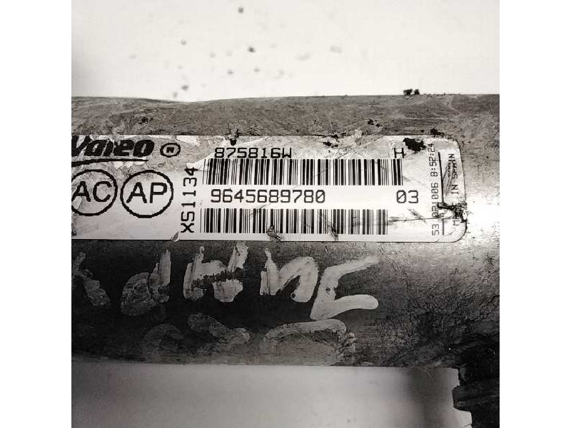 Recambio de enfriador de gases para citroen jumpy hdi 120 combi (5/9 pl) referencia OEM IAM 9645689780  