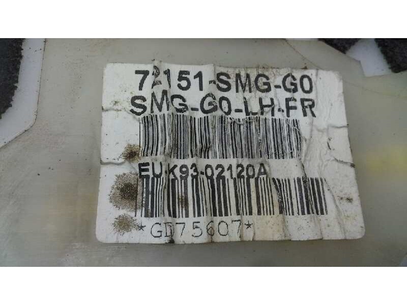 Recambio de cerradura puerta delantera izquierda para honda civic berlina (fn) 2.2 type s referencia OEM IAM 72150SMRG04  