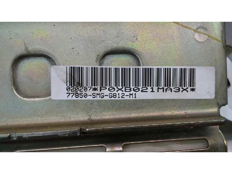 Recambio de airbag delantero derecho para honda civic berlina (fn) 2.2 type s referencia OEM IAM 77820SMGG80  