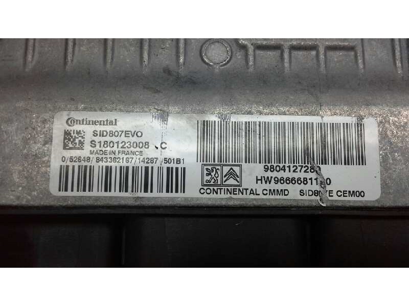 Recambio de centralita motor uce para citroen c4 grand picasso 1.6 hdi fap referencia OEM IAM 9666681180 307 