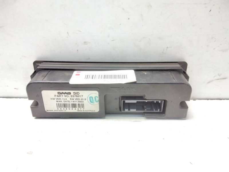 Recambio de pantalla multifuncion para saab 9-5 familiar 2.0 t vector referencia OEM IAM 5376017  