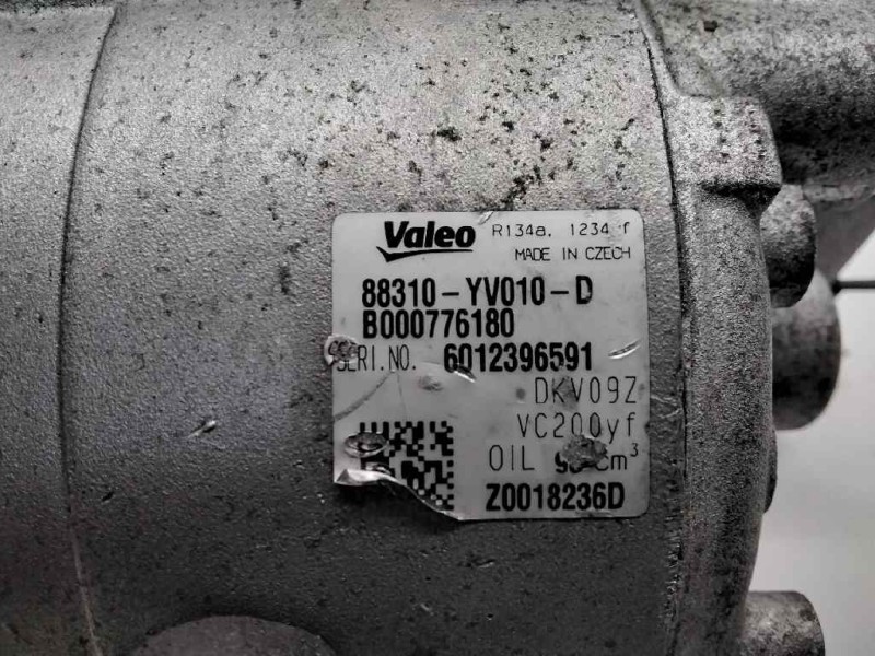 Recambio de compresor aire acondicionado para citroen c1 live referencia OEM IAM 6012396591  