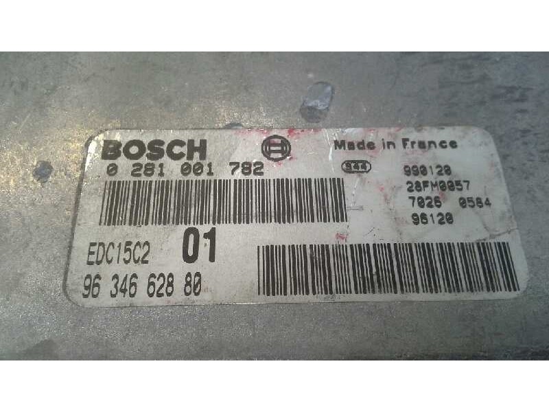 Recambio de centralita motor uce para citroen xantia berlina 2.0 hdi referencia OEM IAM 0281001782 9634662880 