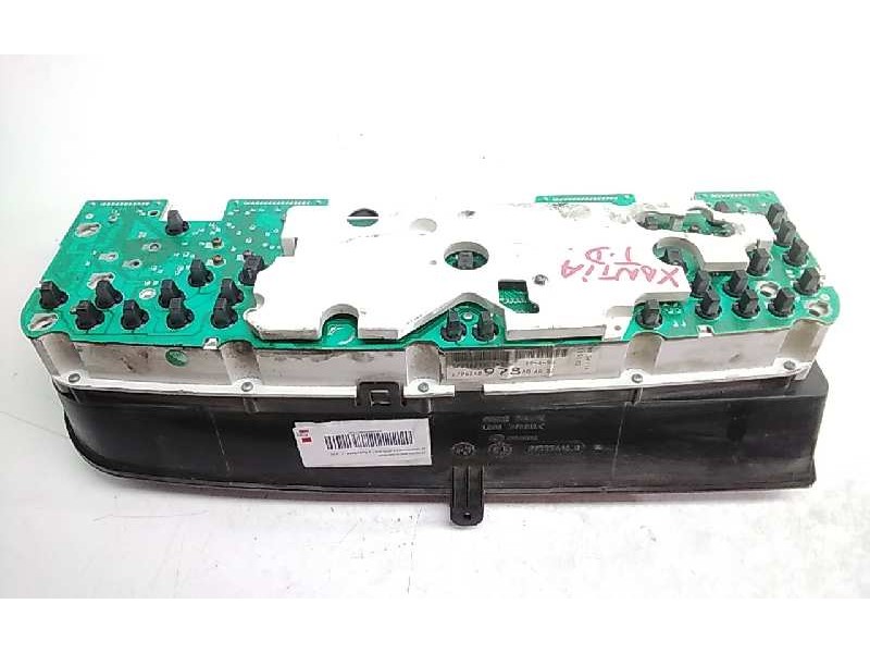Recambio de cuadro instrumentos para citroen xantia berlina 1.9 turbodiesel referencia OEM IAM 9624897880  4013