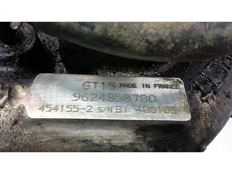 Recambio de turbocompresor para peugeot 406 berlina (s1/s2) 2.1 turbodiesel cat referencia OEM IAM 9624858780  