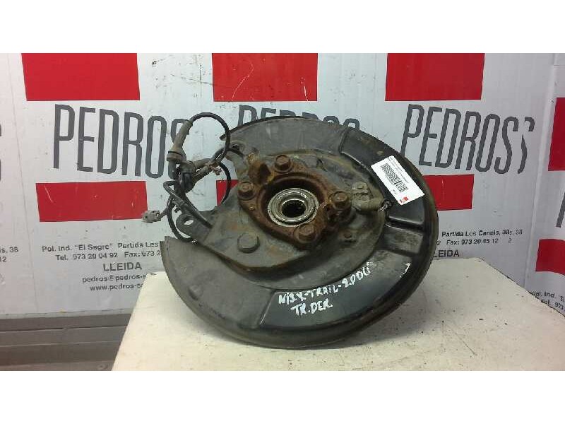 Recambio de buje trasero derecho para nissan x-trail (t31) 2.0 dci turbodiesel cat referencia OEM IAM   