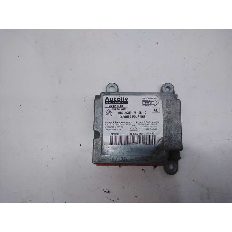 Recambio de centralita airbag para citroen xsara picasso 2.0 hdi 90 sx top referencia OEM IAM RBGACU3V06C  