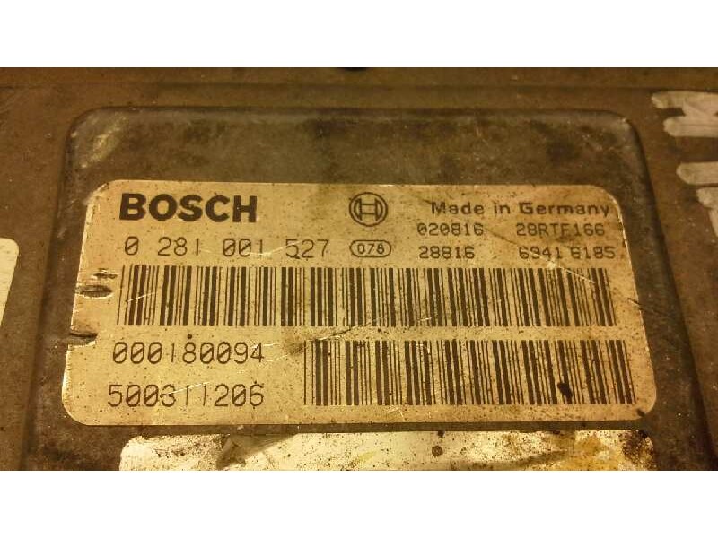 Recambio de centralita motor uce para iveco eurotech (mp) 9.5 diesel referencia OEM IAM 0281001527 232 