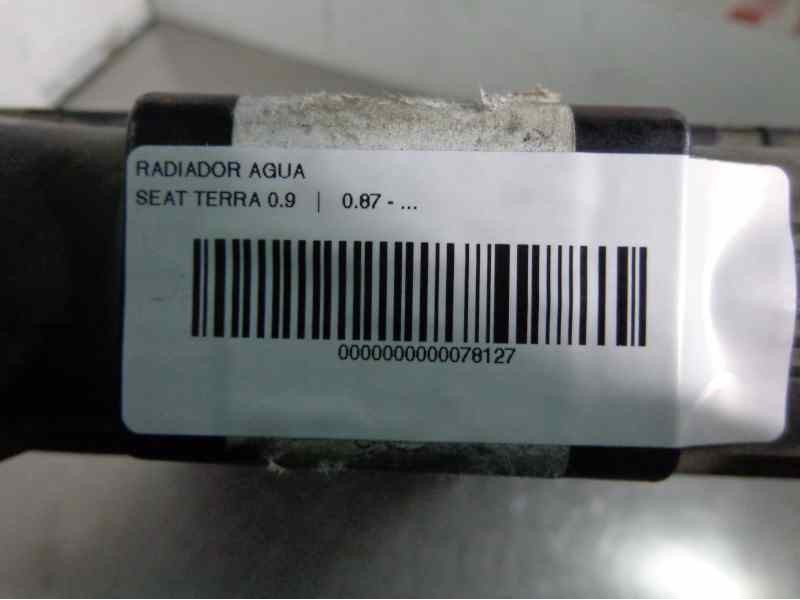 Recambio de radiador agua para seat terra 0.9 referencia OEM IAM   40851