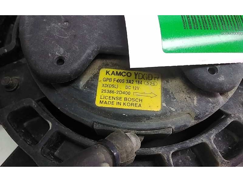 Recambio de electroventilador para hyundai elantra (xd) 2.0 cdri gls (4-ptas.) (2004) referencia OEM IAM 253862D400  