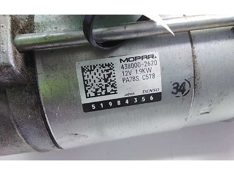 Recambio de motor arranque para fiat ducato maxi furgón ta 35 (290) 2.3 turbodiesel multijet referencia OEM IAM 4380002620 51984