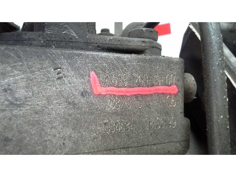 Recambio de caja cambios para mercedes vito (w638) caja cerrada 2.2 16v cdi turbodiesel cat referencia OEM IAM A6382601100  