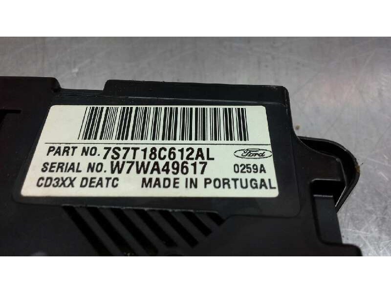 Recambio de mando calefaccion / aire acondicionado para ford mondeo ber. (ca2) trend referencia OEM IAM 7S7T18C612AL 1868783 