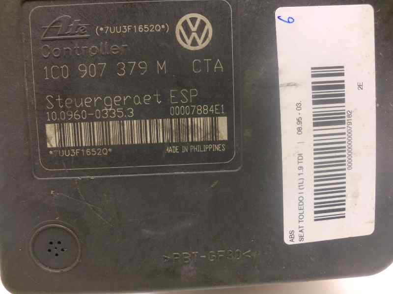 Recambio de abs para seat toledo (1l) 1.9 tdi referencia OEM IAM 1C0907379MCTA  93568