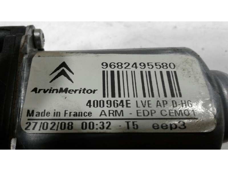 Recambio de motor elevalunas delantero derecho para citroen c4 grand picasso sx referencia OEM IAM 9682495580  