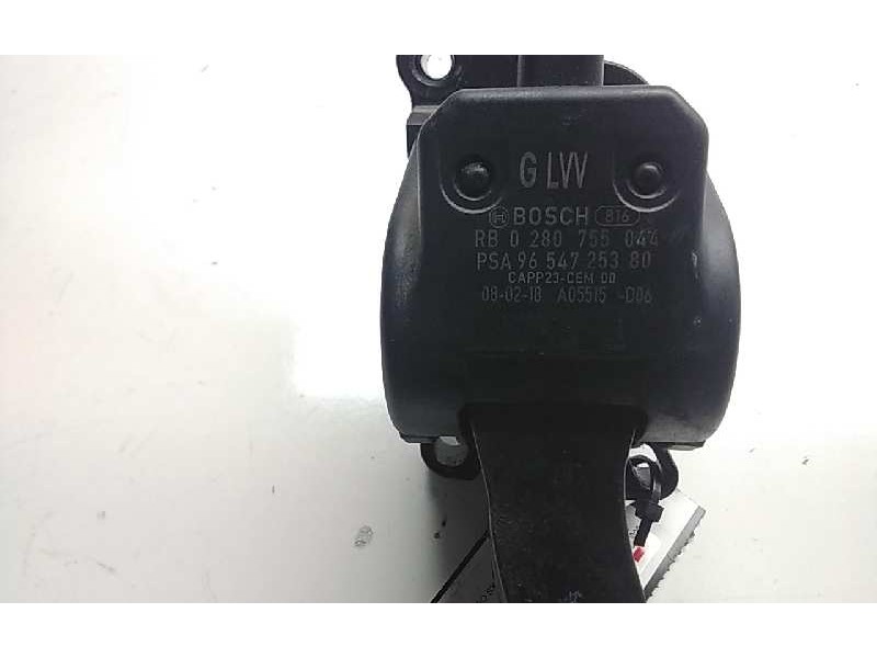 Recambio de pedal acelerador para citroen c4 grand picasso sx referencia OEM IAM 9654725380  