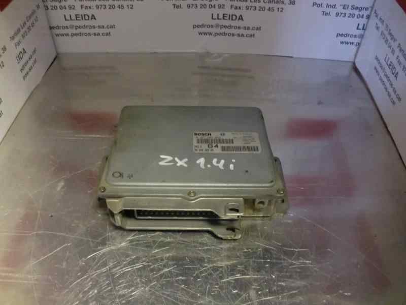 Recambio de centralita motor uce para citroen zx 1.4 referencia OEM IAM 0261204049 288 4179