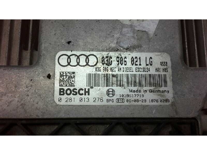 Recambio de centralita motor uce para audi a3 (8p) 2.0 tdi referencia OEM IAM 0281013276 03G906021LG 