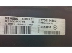 Recambio de centralita motor uce para renault megane i coupe fase 2 (da..) 1.4 16v referencia OEM IAM S110030018 306  2