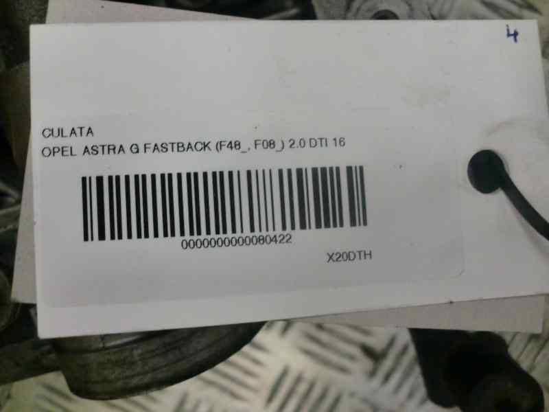 Recambio de culata para opel astra g berlina 2.0 dti referencia OEM IAM R9128018  05171