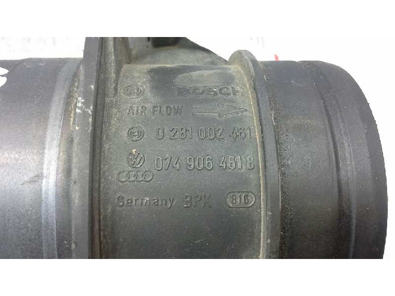 Recambio de caudalimetro para volkswagen touareg (7la) tdi r5 referencia OEM IAM 074906461BV  