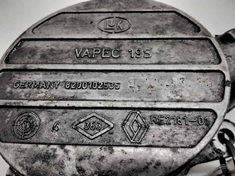 Recambio de depresor freno / bomba vacio para renault master desde ´98 caja cerrada, techo elevado l2h2 rs 3578 referencia OEM I