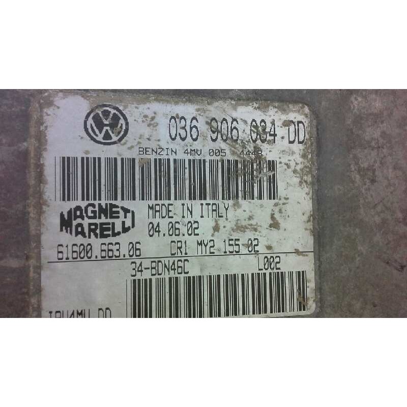 Recambio de centralita motor uce para volkswagen polo (9n1) highline referencia OEM IAM 036906634DD 280 