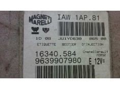 Recambio de centralita motor uce para citroen saxo 1.4 referencia OEM IAM IAW1AP81 305  2