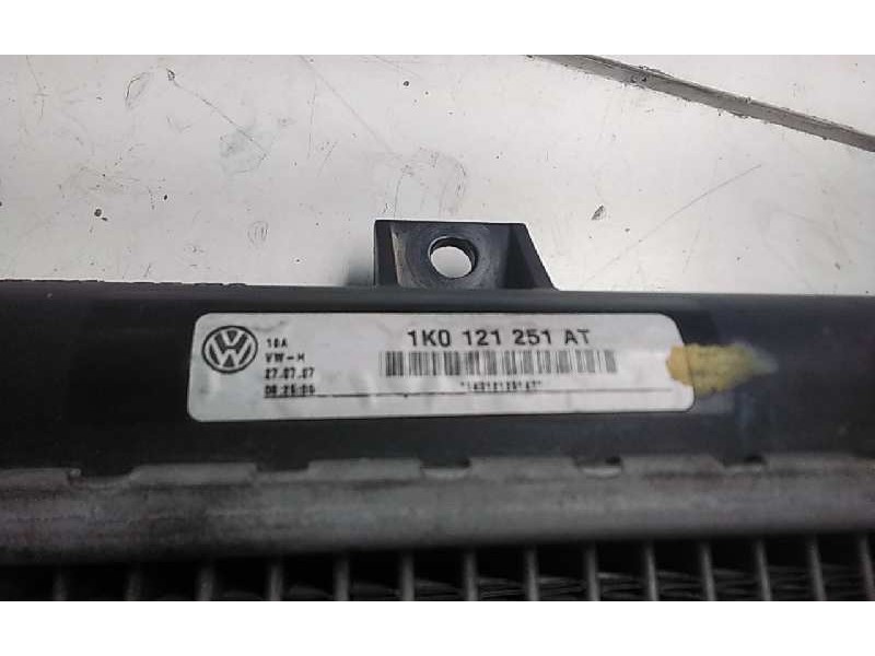 Recambio de radiador agua para volkswagen golf v berlina (1k1) 1.4 16v tsi referencia OEM IAM 1K0121251AT  
