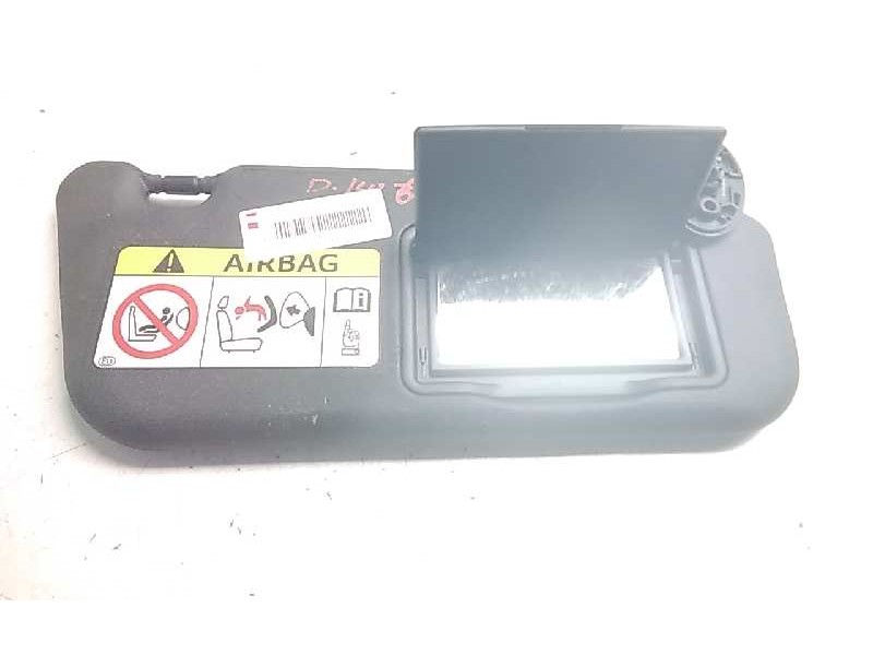 Recambio de parasol derecho para toyota yaris hybrid feel referencia OEM IAM 743100D671B0  