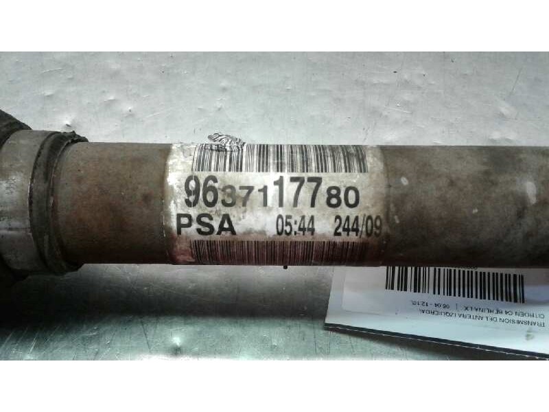 Recambio de transmision delantera izquierda para citroen c4 berlina lx referencia OEM IAM 9637117780 1473919 