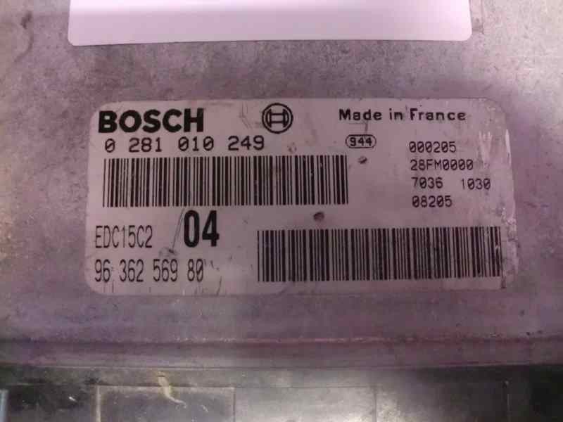 Recambio de centralita motor uce para citroen xsara berlina 2.0 hdi cat (rhy / dw10td) referencia OEM IAM 0281010249 331 42820