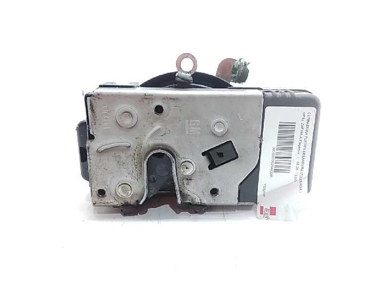 Recambio de cerradura puerta delantera izquierda para opel zafira a elegance referencia OEM IAM 24444015  