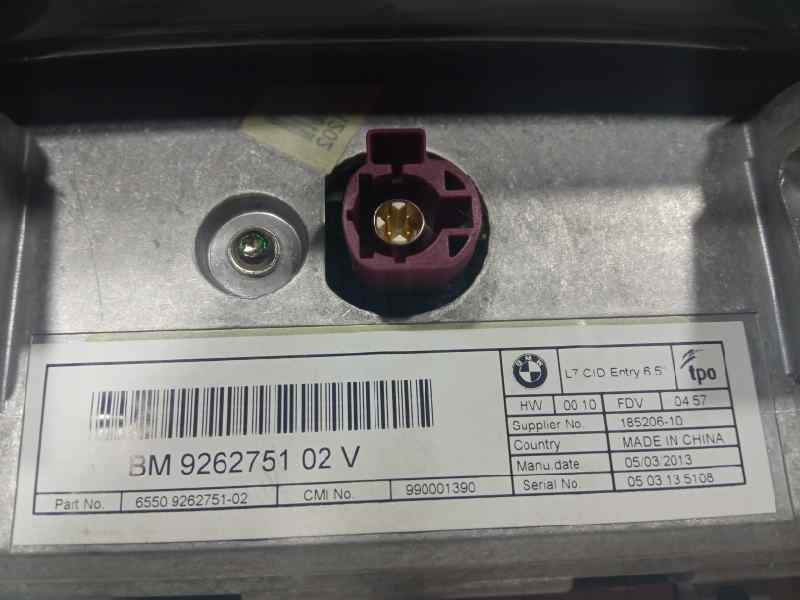 Recambio de pantalla multifuncion para bmw serie 1 lim. (f21) 116d referencia OEM IAM 926275102V  