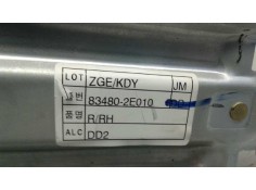 Recambio de elevalunas trasero izquierdo para hyundai tucson (jm) 2.0 crdi comfort (4wd) referencia OEM IAM 834802E010   2
