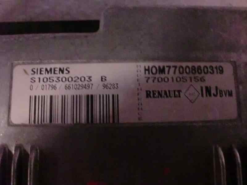 Recambio de centralita motor uce para renault megane i berlina hatchback (ba0) 1.6 referencia OEM IAM S105300203B 251 43055
