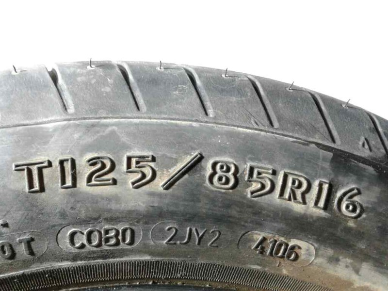 Recambio de rueda completa repuesto para volkswagen passat berlina (3a2) 1.9 tdi referencia OEM IAM 125/85/R16 VWG PASSAT