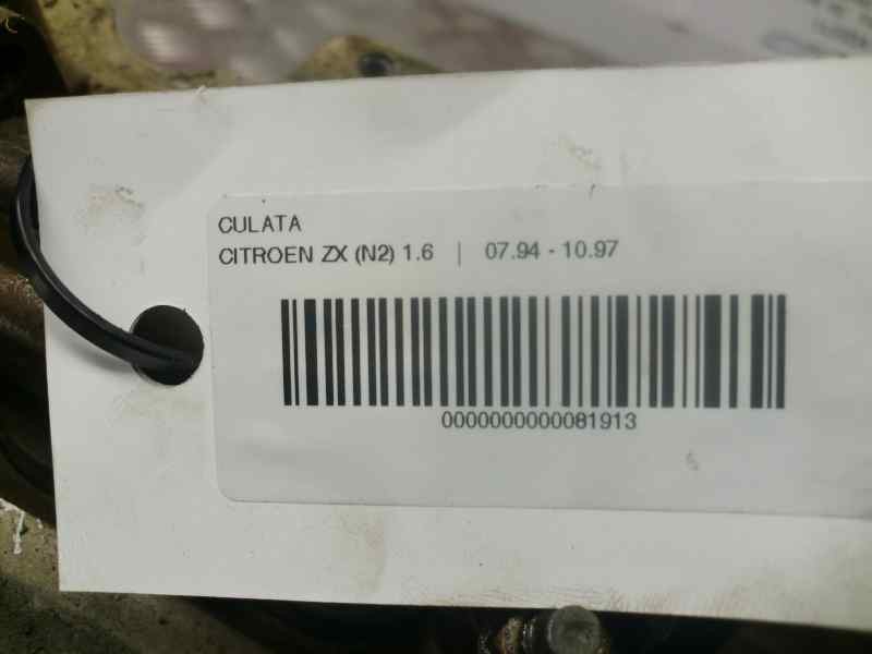 Recambio de culata para citroen zx 1.6 referencia OEM IAM 9621038110  43069