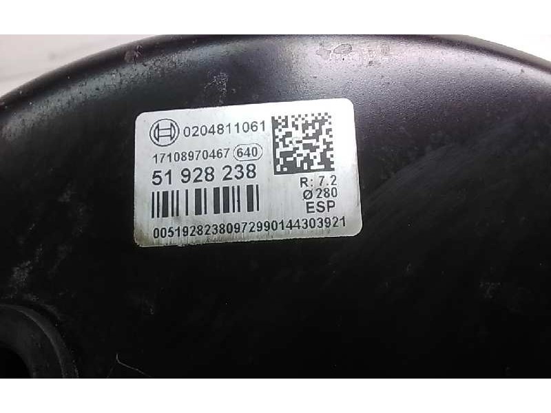 Recambio de servofreno para fiat ducato maxi furgón ta 35 (290) 2.3 turbodiesel multijet referencia OEM IAM 51928238  