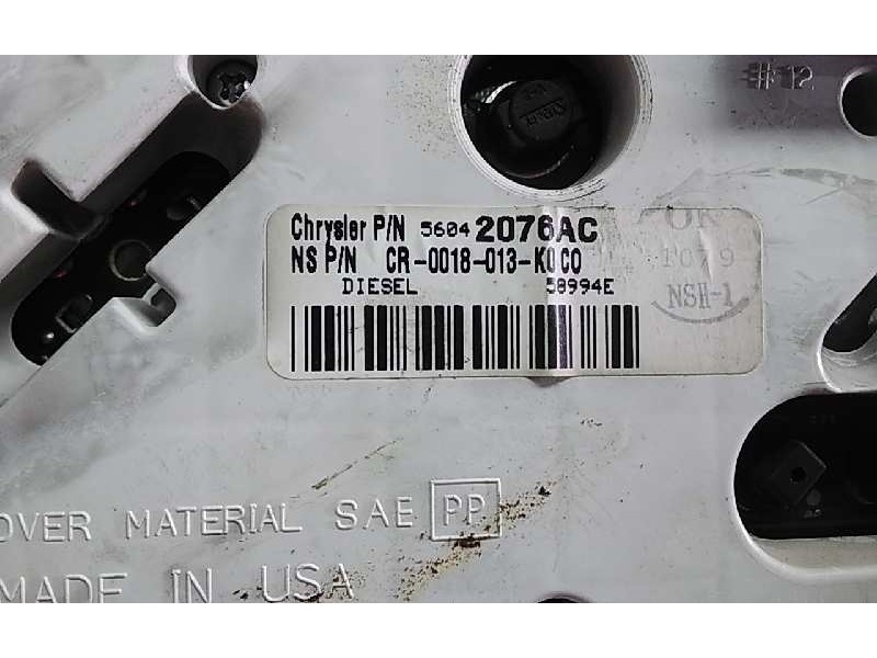 Recambio de cuadro instrumentos para jeep gr.cherokee (wj/wg) 3.1 td laredo referencia OEM IAM 56042076AC  